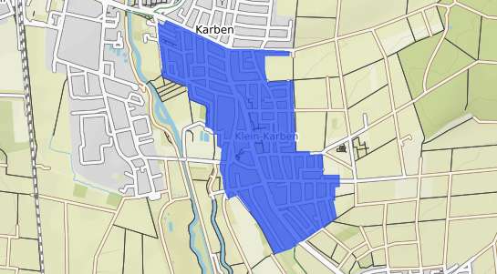Bodenrichtwertkarte Karben Klein Karben